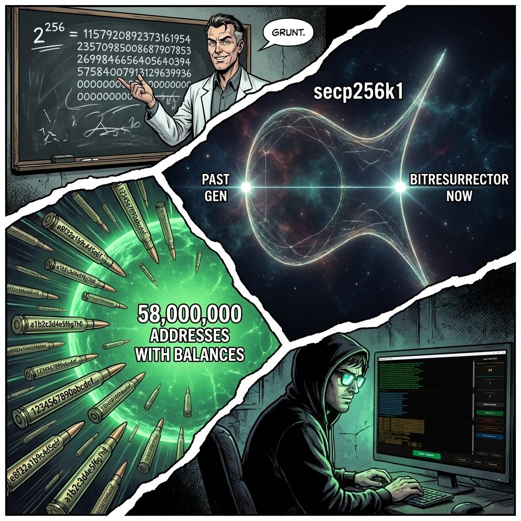 Visualizing the high-probability Bitcoin discovery process