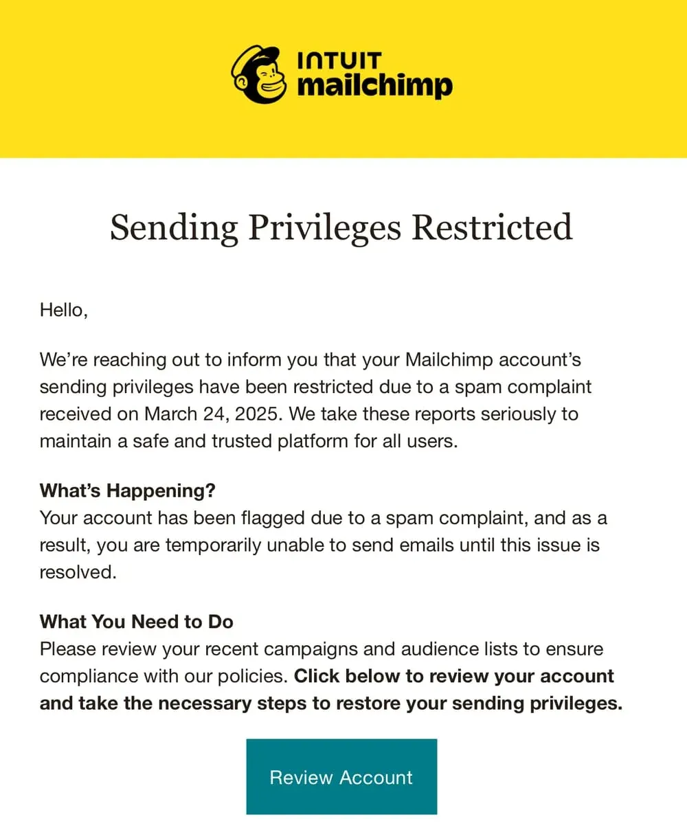 Hacking of mailing lists spreads fake Wallet seed phrases 11 9:29 am May 17, 2025 Hacking of mailing lists spreads fake Wallet seed phrases A fake Mailchimp page generated as part of the PoisonSeed malware campaign.
