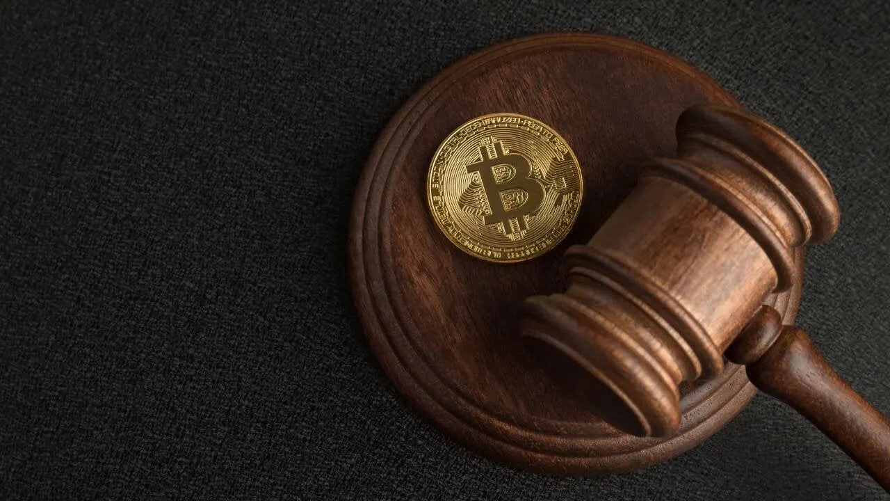 Bitcoin and law. Image: Shutterstock
