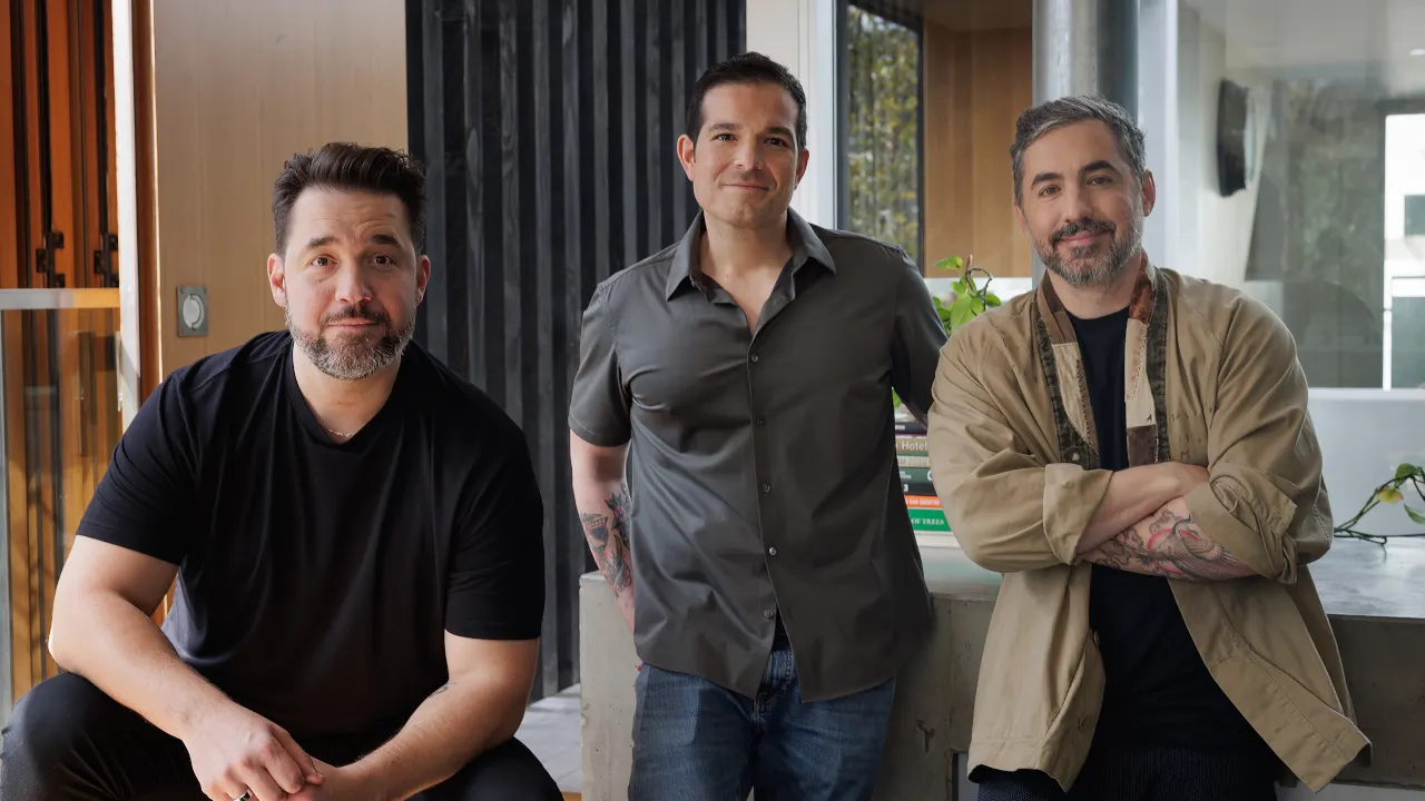 Digg's revival team of Alexis Ohanian, Justin Mezzell, and Kevin Rose (from left). Image: Digg