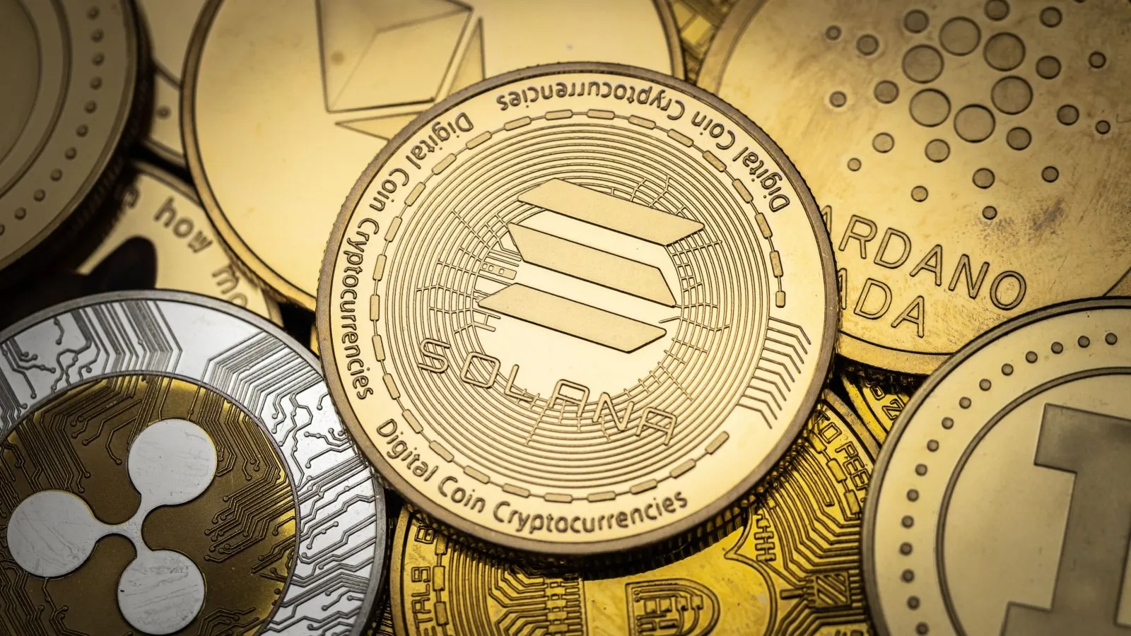 Solana token. Image: Shutterstock