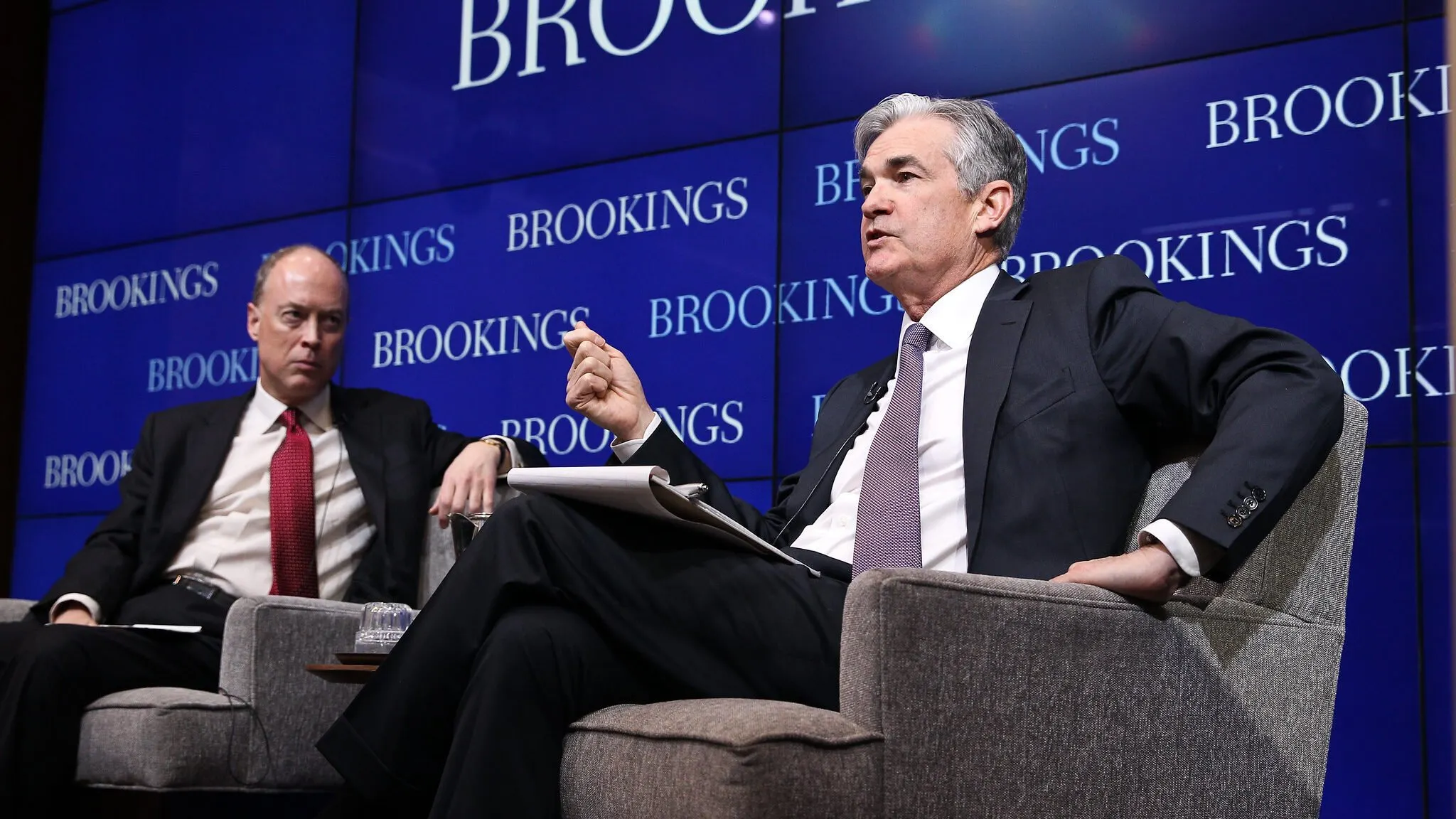 Jerome Powell in 2015. Image: Flickr, Brookings Institution (CC BY-NC-ND 2.0)