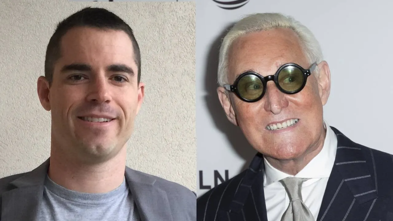 Roger Ver and Roger Stone. Image: Shutterstock